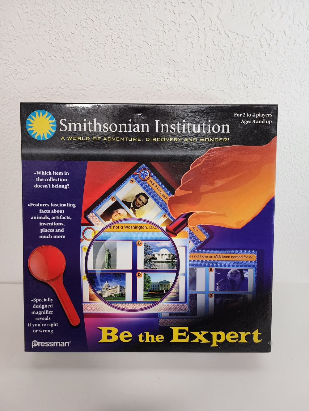 Smithsonian Institution "Be the Expert" Educational‎ Board Game - 2008